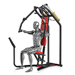 Keiser AIR 350 双轴坐式推胸训练机